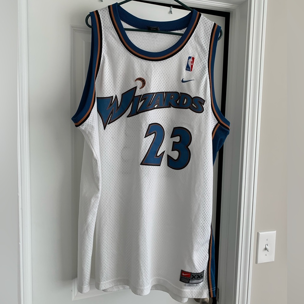Vintage Nike Michael Jordan Washington Wizards Jersey Men Size XXL White